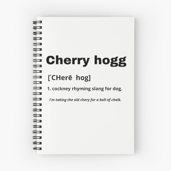 Item preview, Defining dogs - cherry hogg (cockney rhyming slang) designed and sold by kookycomet.