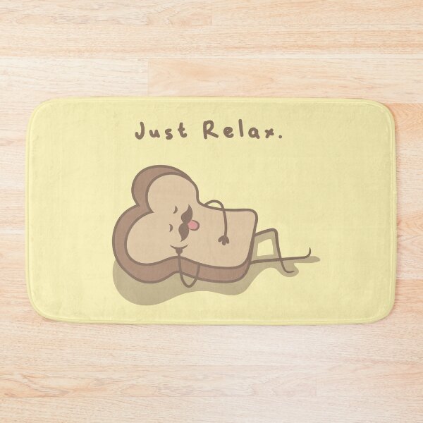 Item preview, Just Relax Mr. Bread Doodle designed and sold by midoridreams7.
