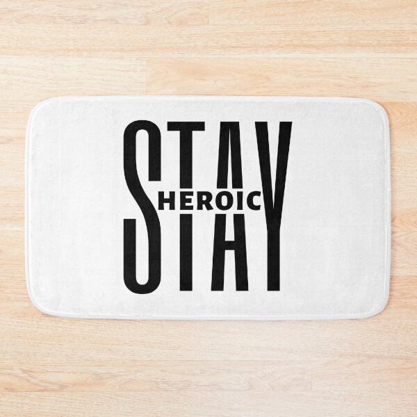 Item preview, Stay Heroic| Motivational Quote | Inspirational Quote designed and sold by Marigoldkey.