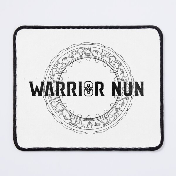 Item preview, Warrior Nun Halo Lettering - Black Version designed and sold by Aemeth.