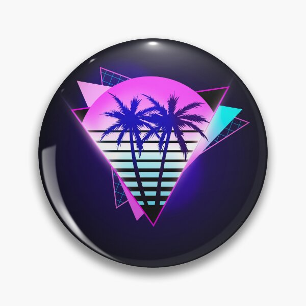 Item preview, Synthwave 80's vibes. Retro Neon Miami Graphic designed and sold by artandroam.