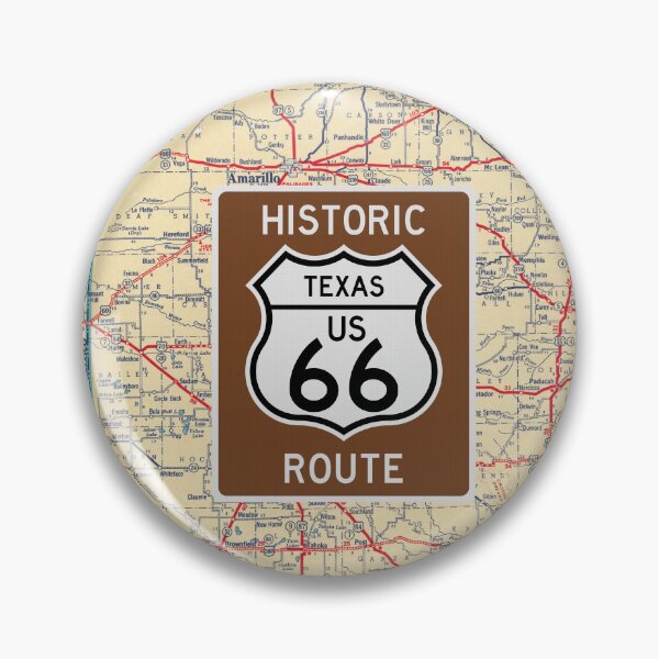 Item preview, Historic Route 66 Texas Marker designed and sold by Enzwell.