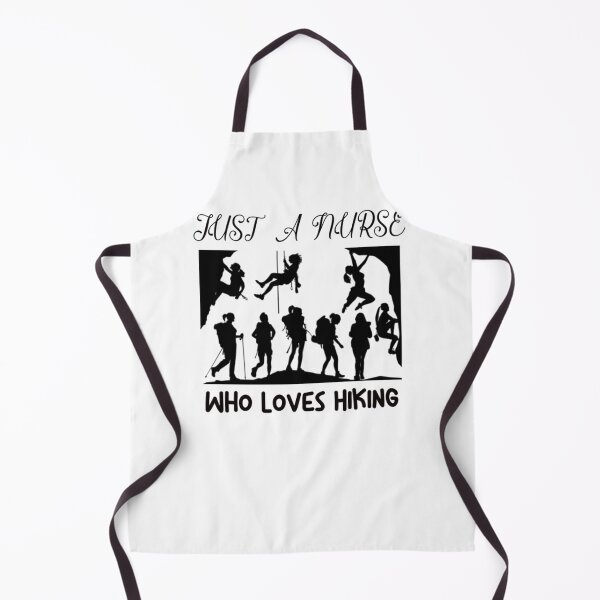 Item preview, Just A Nurse Who Loves Hiking designed and sold by justu-.