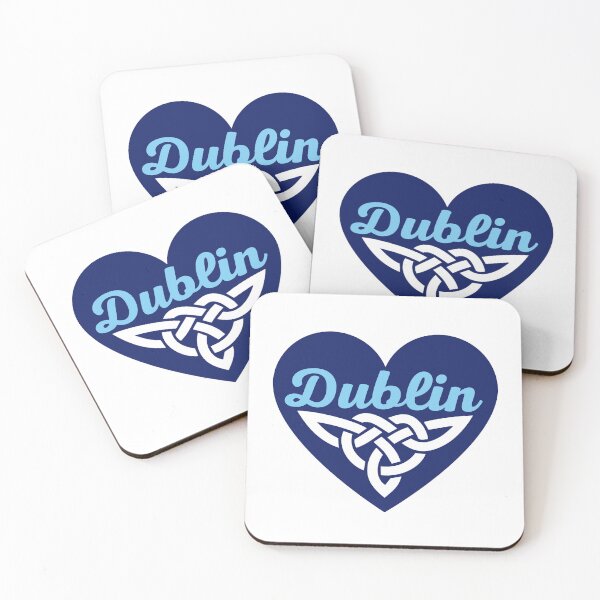 Item preview, Dublin, Celtic design in a heart designed and sold by TrueCelt.