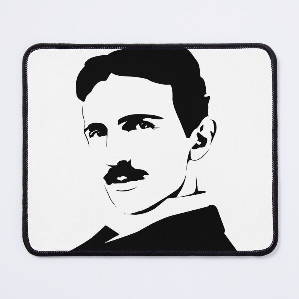Item preview, Nikola Tesla the futurist designed and sold by CuccoviaDesign.