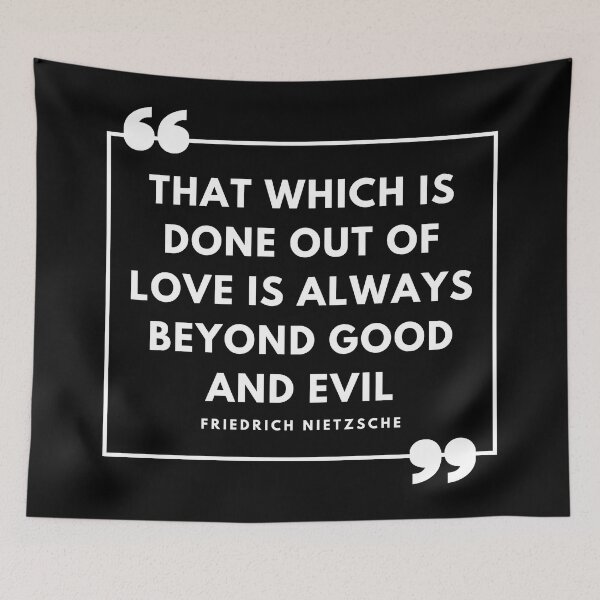 Artikelvorschau, Friedrich Nietzsche-Zitat entworfen und verkauft von The-Quote-House.