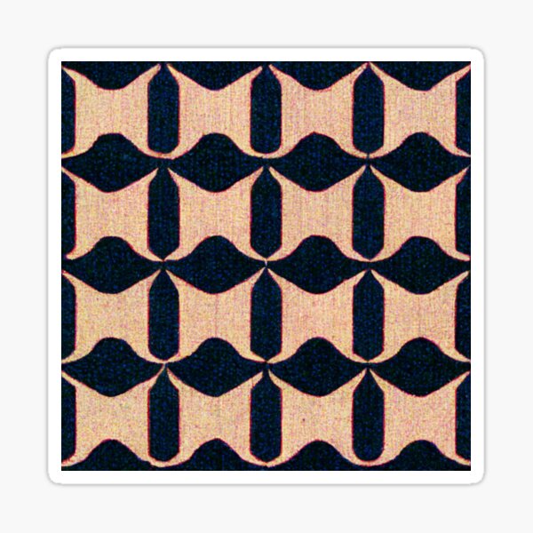 Japanese pattern - 1000 doors Sticker