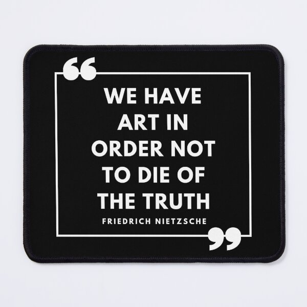 Item preview, Friedrich Nietzsche Quote designed and sold by The-Quote-House.