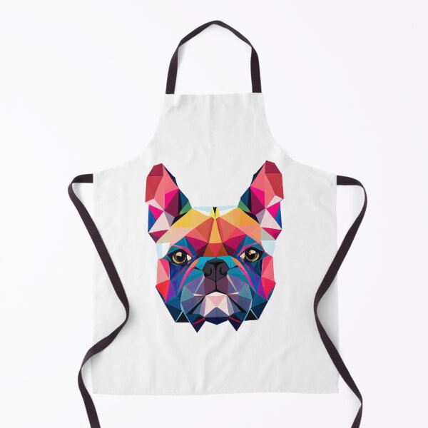 Item preview, French Bulldog Geometric Portrait - Vibrant designed and sold by Bondoboxy.