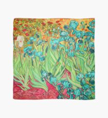 Van Gogh Irises/Teal Scarf
