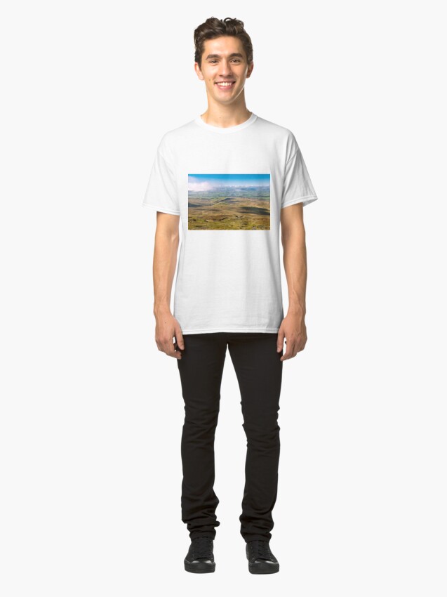 Alternate view of From the summit of Ingleborough Classic T-Shirt
