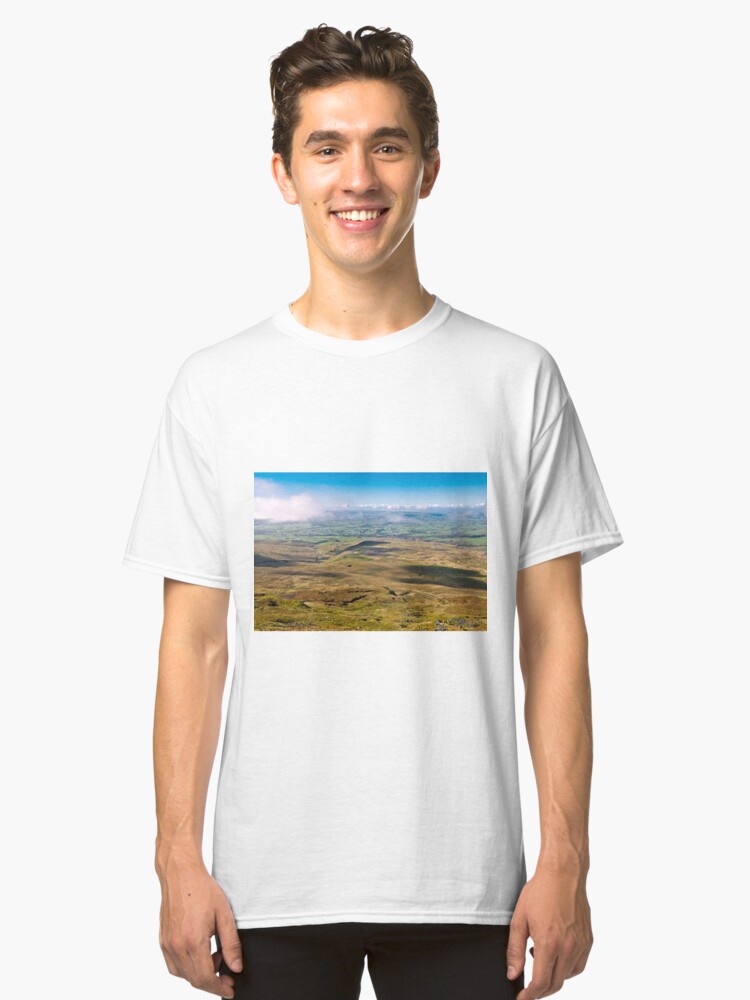 Alternate view of From the summit of Ingleborough Classic T-Shirt