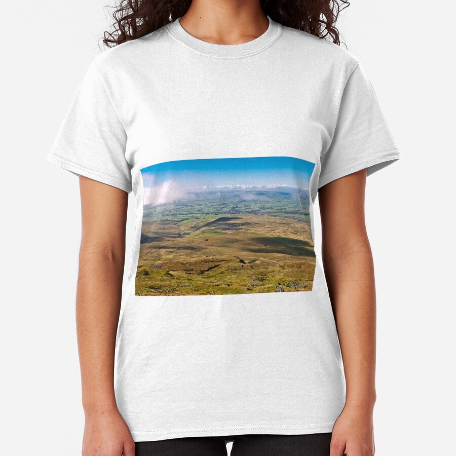 From the summit of Ingleborough Classic T-Shirt
