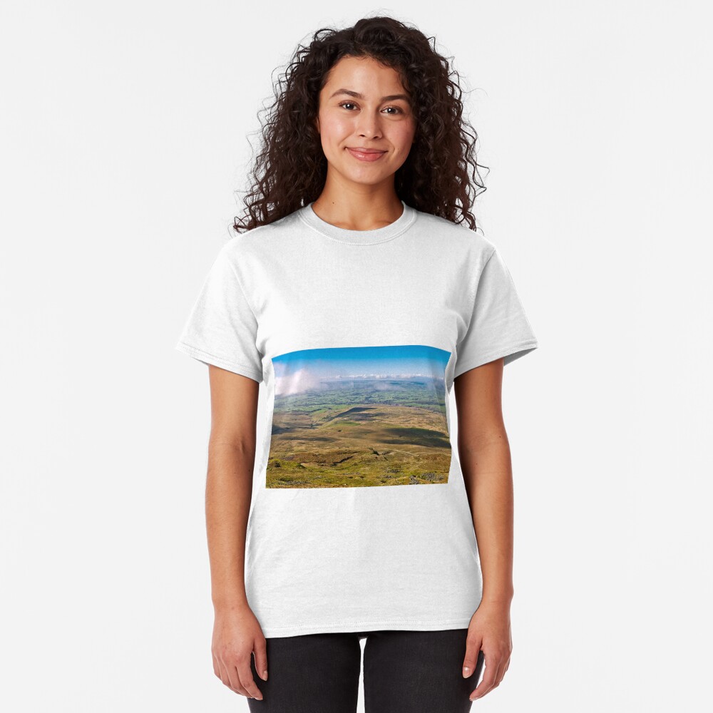 From the summit of Ingleborough Classic T-Shirt