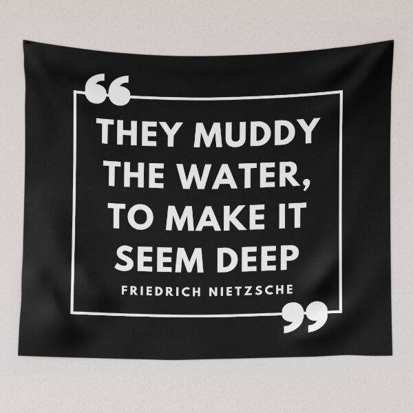 Item preview, Cita de Friedrich Nietzsche designed and sold by The-Quote-House.