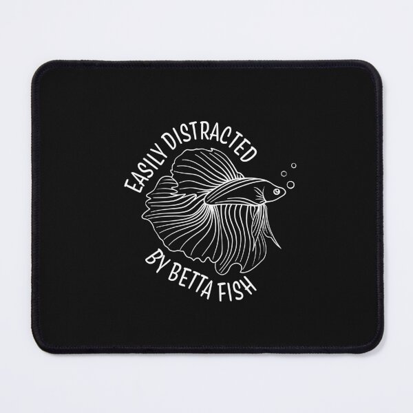 Item preview, Easily Distracted By Betta Fish Siamese Fighting Fish  designed and sold by venomousvector.