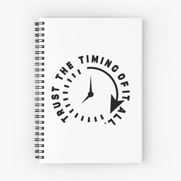 Item preview, Trust the timing of it all - Time and clock designed and sold by Stixdesigns.