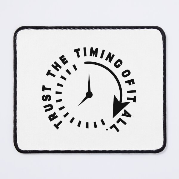Item preview, Trust the timing of it all - Time and clock designed and sold by Stixdesigns.