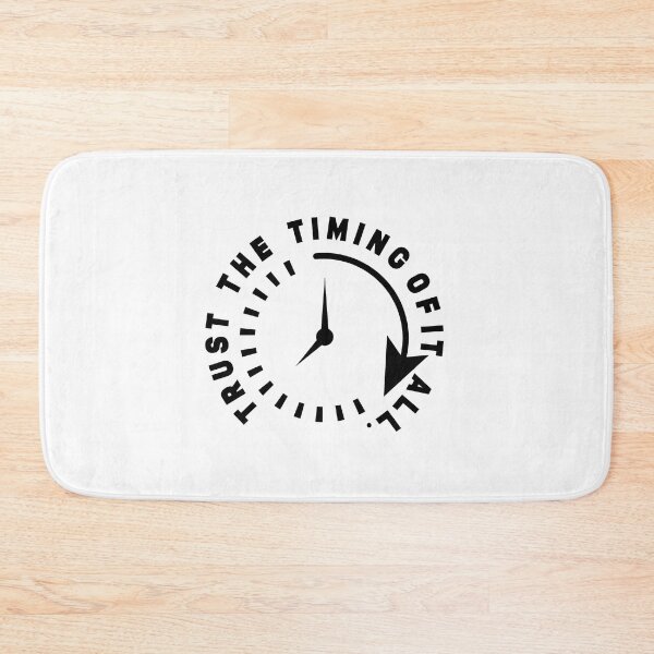 Item preview, Trust the timing of it all - Time and clock designed and sold by Stixdesigns.