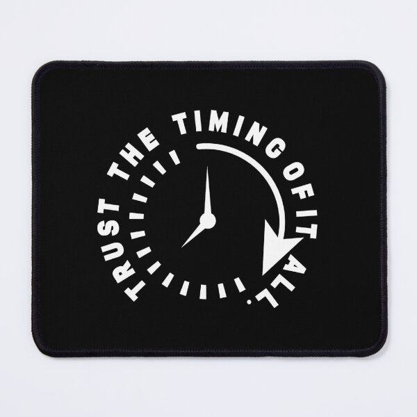 Item preview, Trust the timing of it all - Time and clock designed and sold by Stixdesigns.