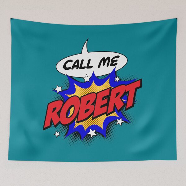 Item preview, Personalised Call Me Robert Pop Art Comic Design designed and sold by CandOCreative.