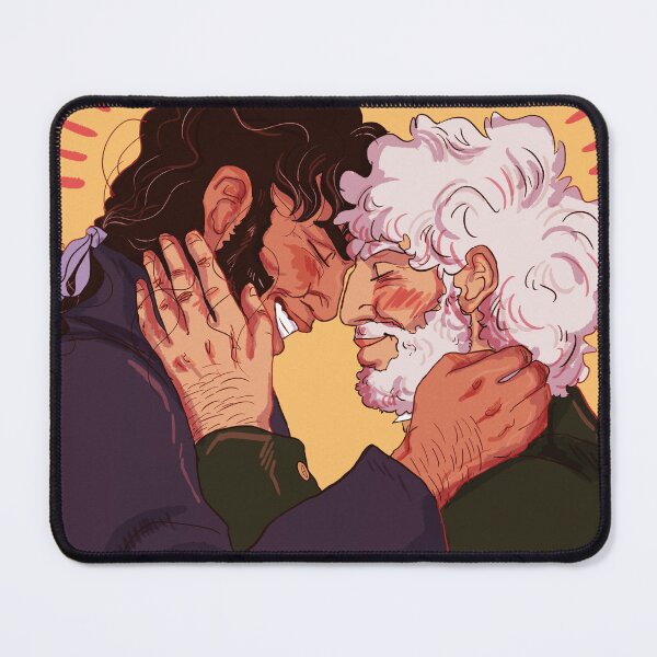 Item preview, Javert and Jean Valjean being happy designed and sold by raffaellllllo.