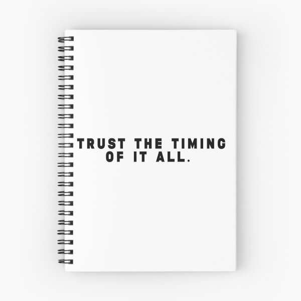 Item preview, Trust the timing of it all designed and sold by Stixdesigns.