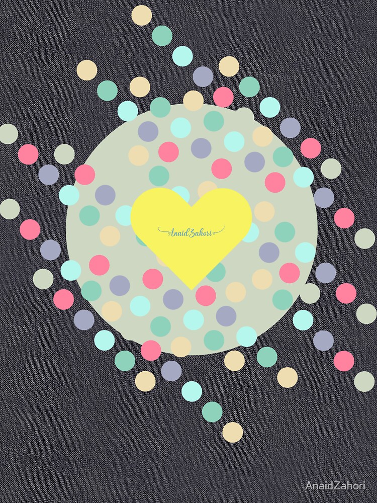 Imagen 7 de 7, Camiseta clásica con la obra Corazón en explosión, diseñada y vendida por AnaidZahori.