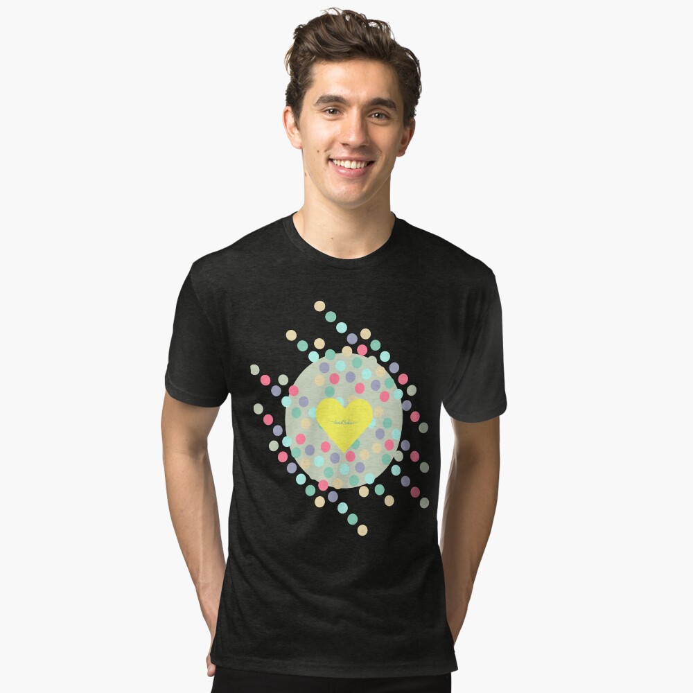 Vista previa del artículo con la obra «Camiseta de tejido mixto», diseñado y vendido por AnaidZahori.