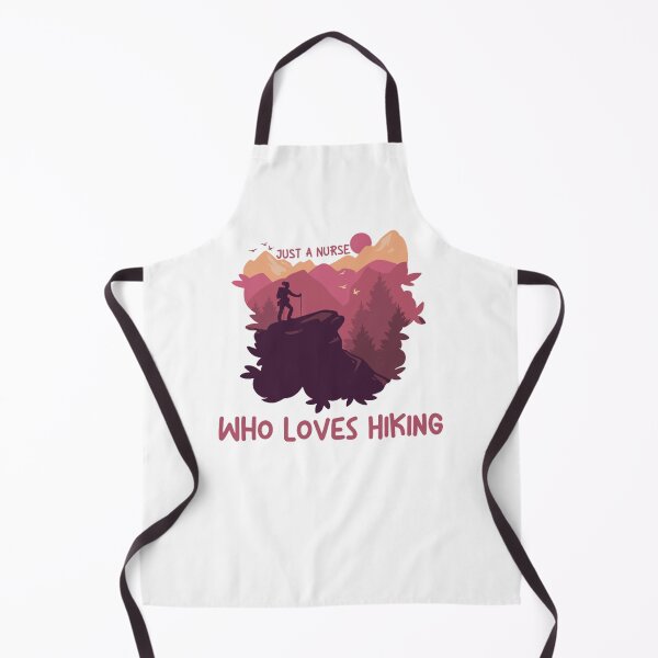Item preview, Just A Nurse Who Loves Hiking designed and sold by justu-.