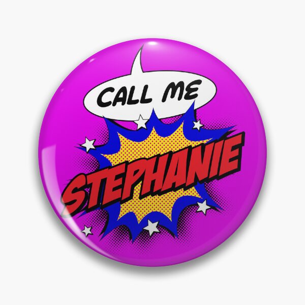 Item preview, Personalised Call Me Stephanie Pop Art Comic Design designed and sold by CandOCreative.