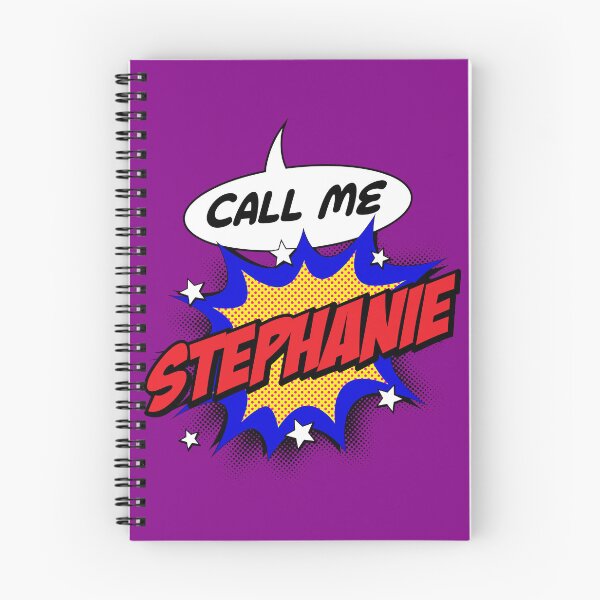 Item preview, Personalised Call Me Stephanie Pop Art Comic Design designed and sold by CandOCreative.