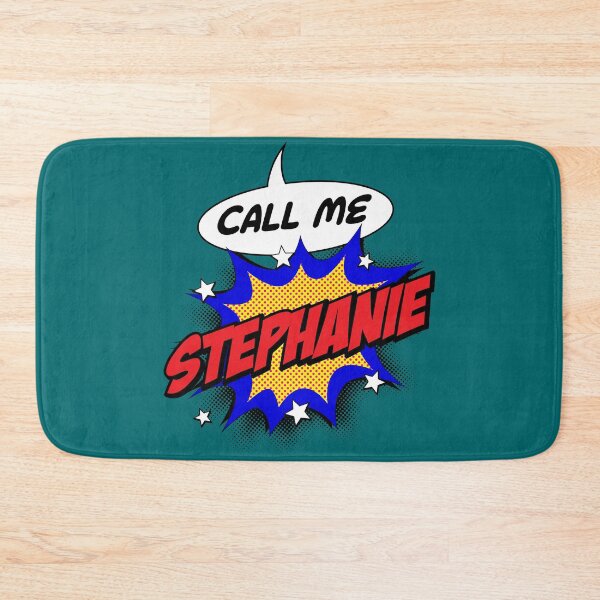 Item preview, Personalised Call Me Stephanie Pop Art Comic Design designed and sold by CandOCreative.