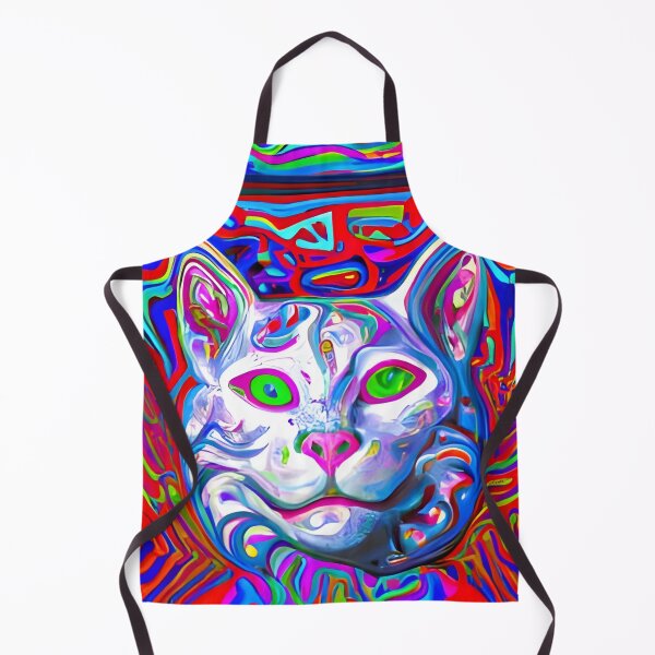 Item preview, Kosmic Kitty (4) - Trippy Psychedelic Cat designed and sold by TheThirdEye.