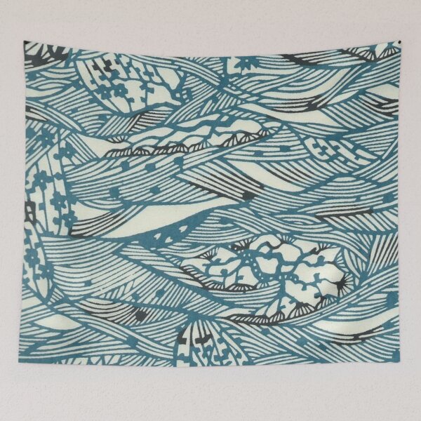 Item preview, Traditional Japanese Kimono Yukata Pattern designed and sold by PatternMama.