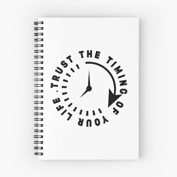 Item preview, Trust the timing of your life - Time and clock designed and sold by Stixdesigns.