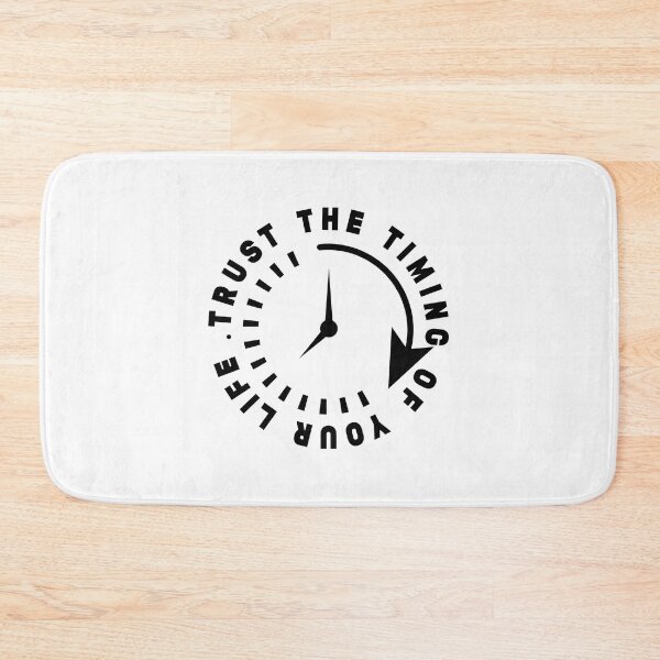 Item preview, Trust the timing of your life - Time and clock designed and sold by Stixdesigns.