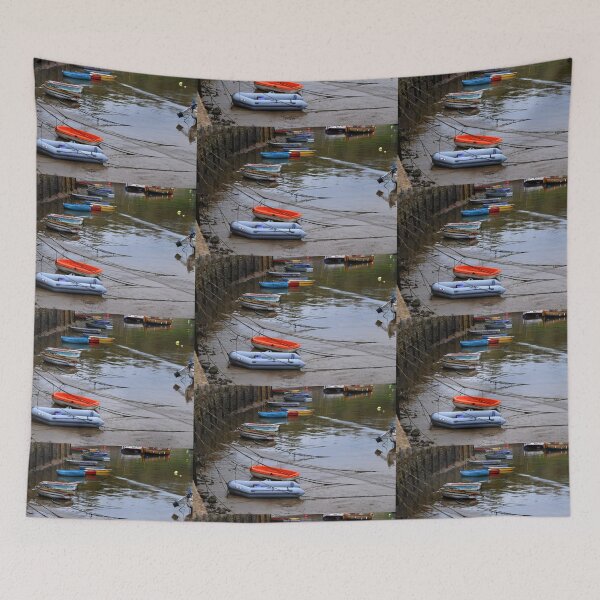 Item preview, Boats on ropes....Lyme Dorset UK designed and sold by lynn carter.