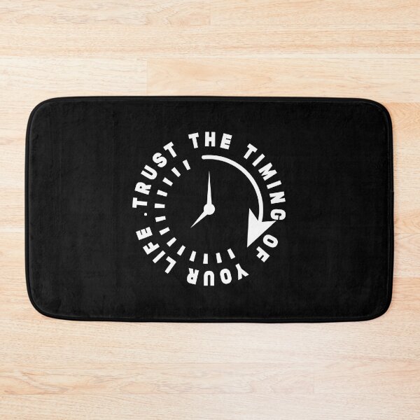 Item preview, Trust the timing of your life - Time and clock designed and sold by Stixdesigns.