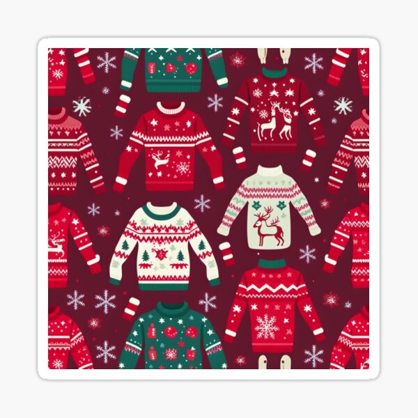 Aperçu de l'œuvre Pull de Noël Pull de Noël créée et vendue par mooreel.