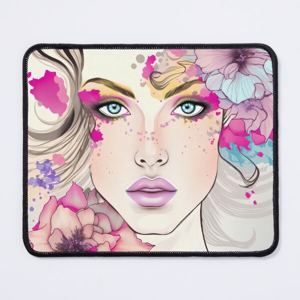 Item preview, Woman With Flowers In Her Hair  designed and sold by The boys.