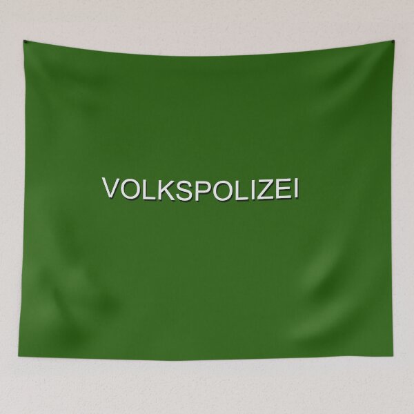Item preview, elbkatz` VOLKSPOLIZEI designed and sold by Kathleen Follert.