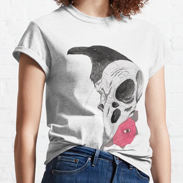 Skull - The Crow T-shirt classique