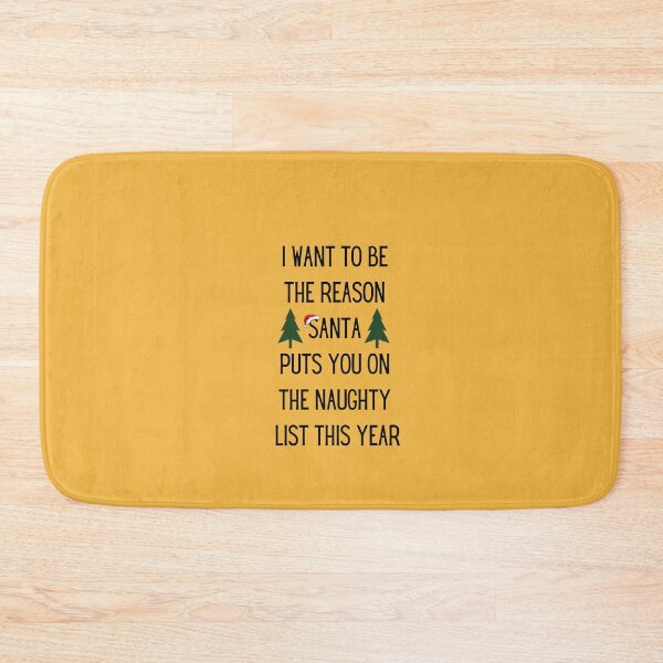 Item preview, Santa's Naughty List | Christmas is Coming | Merry Christmas 2022 designed and sold by Denefie.