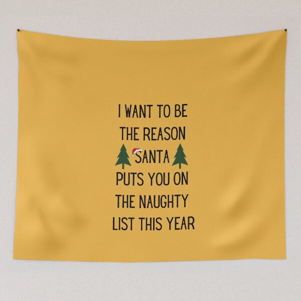 Item preview, Santa's Naughty List | Christmas is Coming | Merry Christmas 2022 designed and sold by Denefie.