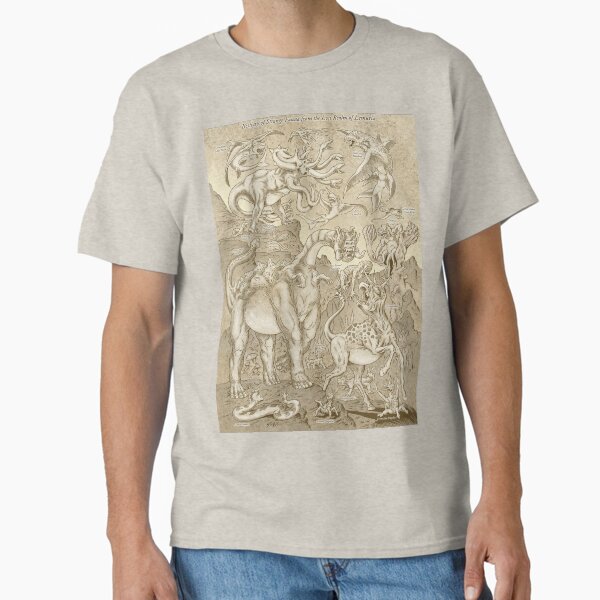 Bestiary of Strange Fauna of Lemuria Classic T-Shirt