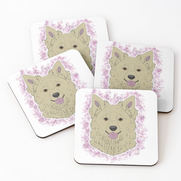 Item preview, Mudi - Fawn Watercolour designed and sold by Cynthiaetal.