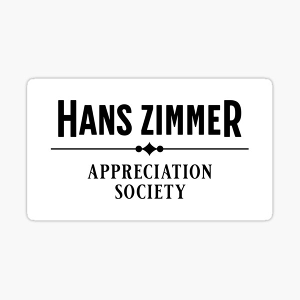 Artikel-Vorschau von Hans Zimmer Anerkennungsgesellschaft, designt und verkauft von keilamariadesig.