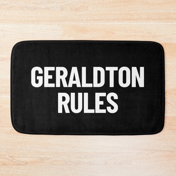 Item preview, Geraldton Rules Western Australia Australia Capital City designed and sold by Legit Hooligan.