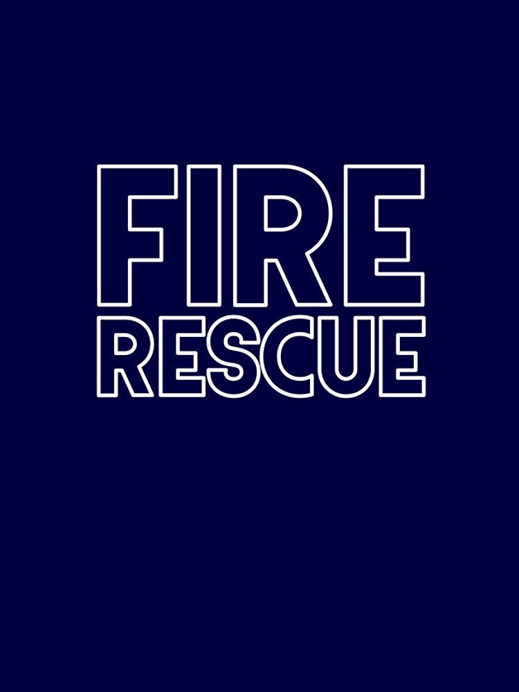Aperçu 4 sur 4. Coque iPhone avec l'œuvre Fire Rescue On Back Fire Department Fireman Firefighter Gear créée et vendue par DynamicDesign.